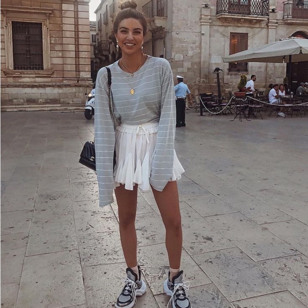 Storets white skirt S
